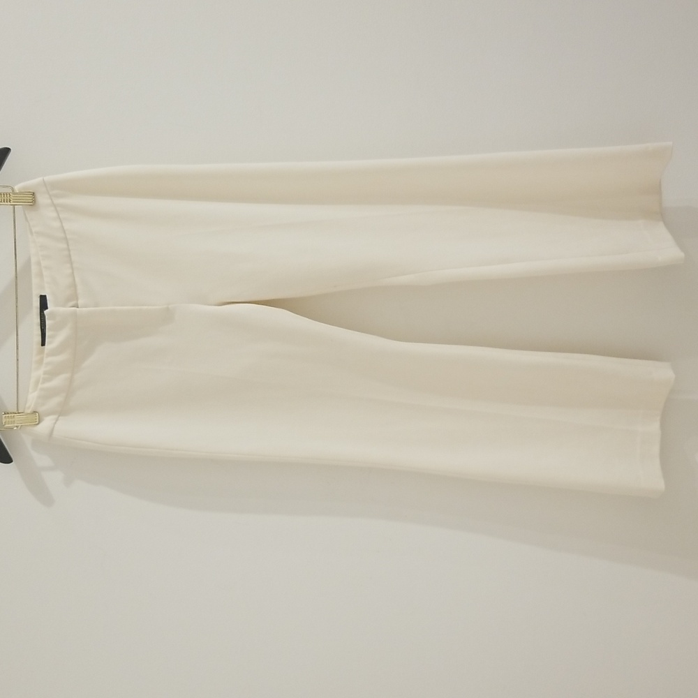 MaxMara Cream White Straight Leg Pants
